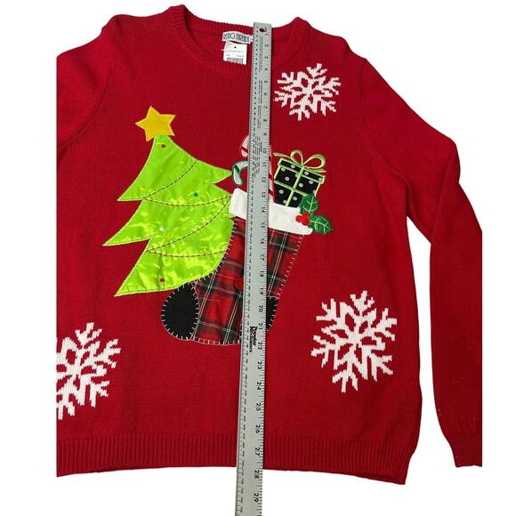 Ugly Christmas Sweater Novelty Party Sweater Retro Fun Holiday Size XL - Picture 3 of 7